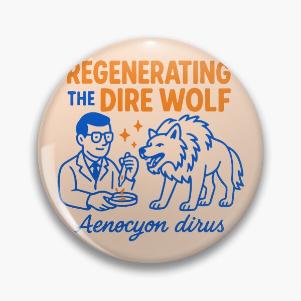 Item preview, Regenerating the Dire Wolf: Cartoon Science designed and sold by zzz888.