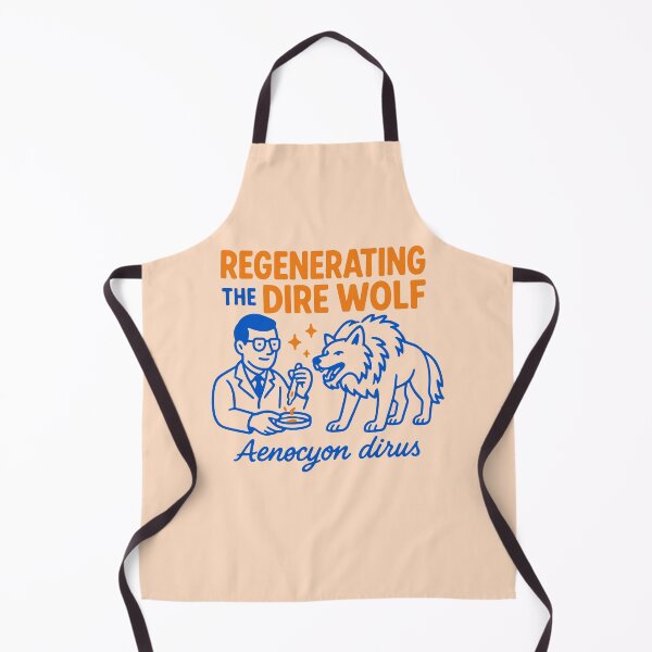 Item preview, Regenerating the Dire Wolf: Cartoon Science designed and sold by zzz888.