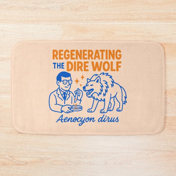 Item preview, Regenerating the Dire Wolf: Cartoon Science designed and sold by zzz888.
