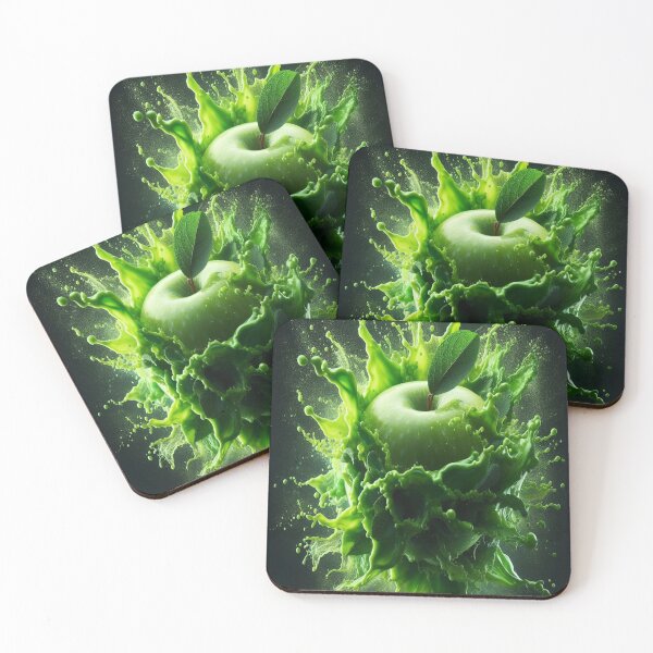 Item preview, Splash of Flavor: Green Apple Aesthetics designed and sold by Digital Artisan.