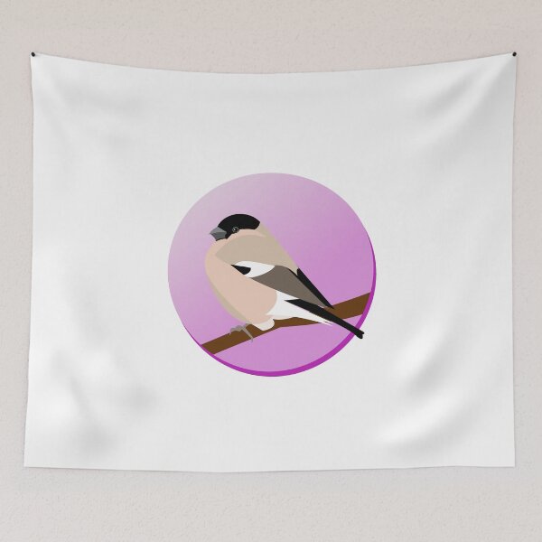 Item preview, Female bullfinch - Eurasian Bullfinch designed and sold by itaclarita.