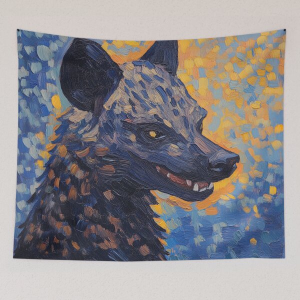 Item preview, Hyena | Post-impressionist painting style designed and sold by ComicsFactory.