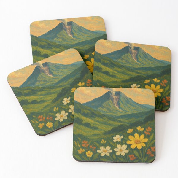 Item preview, Yangmingshan Volcanic Landscape with Wildflowers, Taiwan designed and sold by Places On Earth.