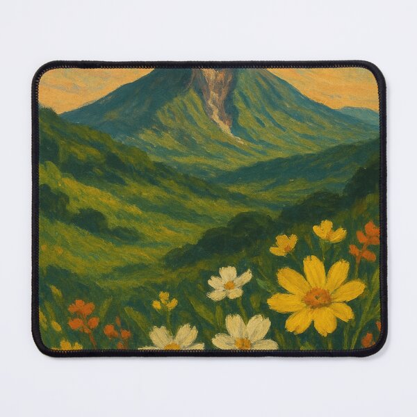 Item preview, Yangmingshan Volcanic Landscape with Wildflowers, Taiwan designed and sold by Places On Earth.
