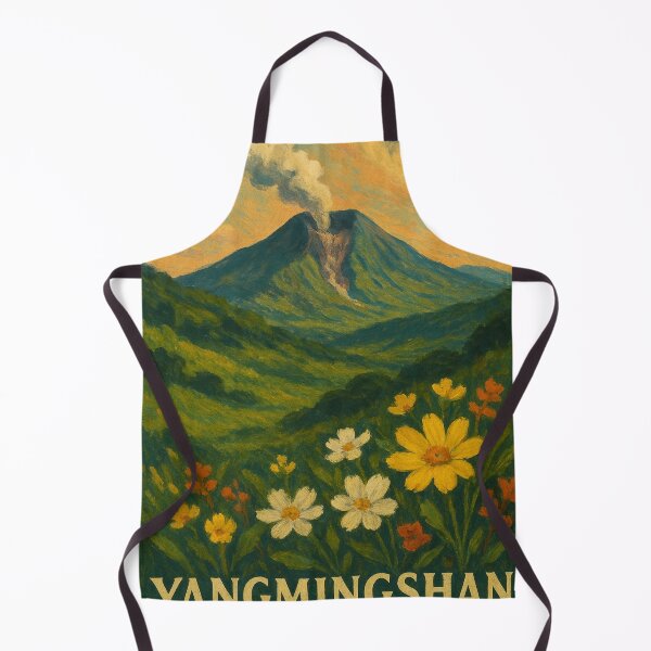 Item preview, Yangmingshan Volcanic Landscape with Wildflowers, Taiwan designed and sold by Places On Earth.
