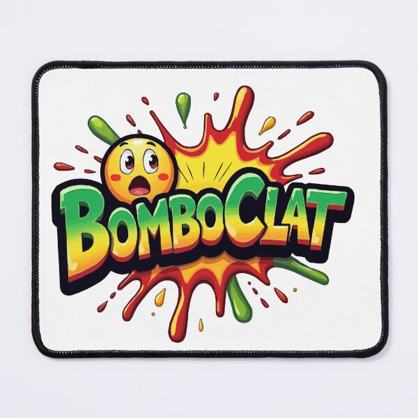 Item preview, Bomboclat! Bold Jamaican Slang Sticker – Caribbean Vibes & Street Energy designed and sold by Ali Aboelmakarem.