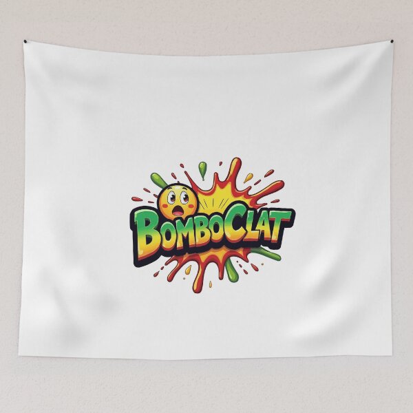 Item preview, Bomboclat! Bold Jamaican Slang Sticker – Caribbean Vibes & Street Energy designed and sold by Ali Aboelmakarem.