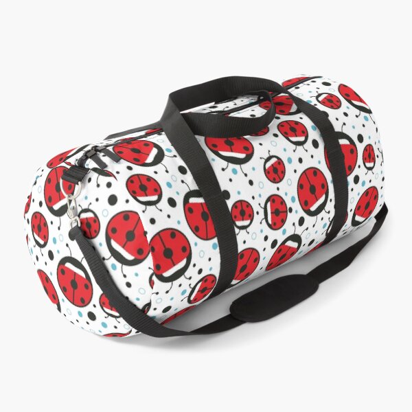 Item preview, Cute Ladybug and Polka Dot Seamless Repeat Pattern designed and sold by MoePark.