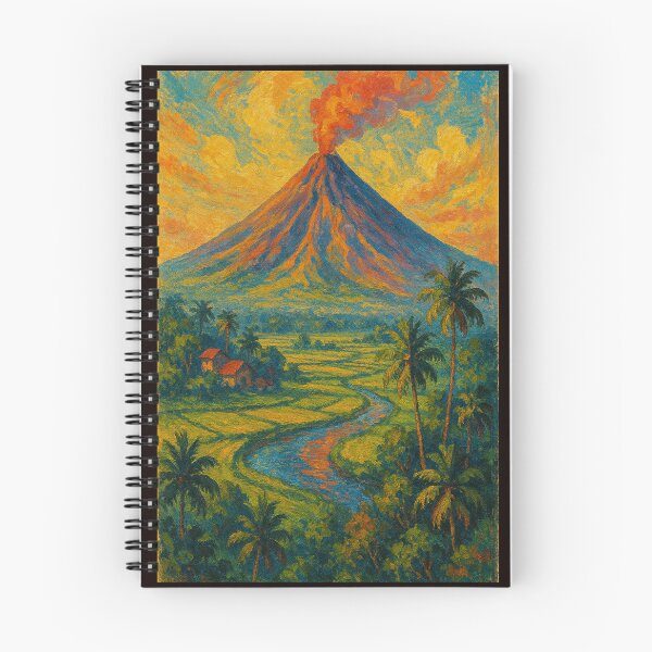 Item preview, Erupting Mount Mayon with Reflected Sky in Philippines designed and sold by Places On Earth.