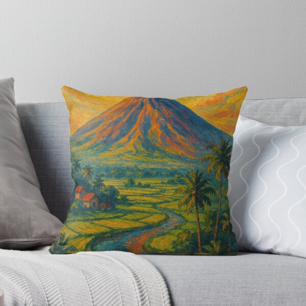 Item preview, Erupting Mount Mayon with Reflected Sky in Philippines designed and sold by Places On Earth.