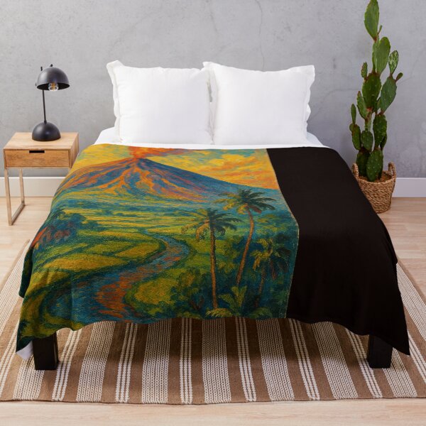 Item preview, Erupting Mount Mayon with Reflected Sky in Philippines designed and sold by Places On Earth.