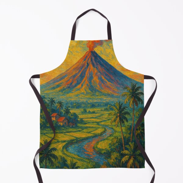 Item preview, Erupting Mount Mayon with Reflected Sky in Philippines designed and sold by Places On Earth.