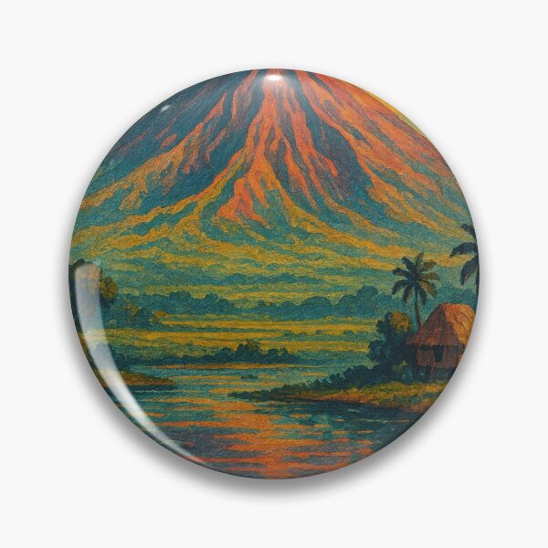 Item preview, Mount Mayon Volcano with Reflected Sky in Philippines designed and sold by Places On Earth.