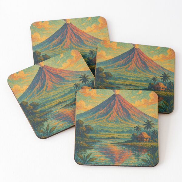 Item preview, Mount Mayon Volcano with Reflected Sky in Philippines designed and sold by Places On Earth.