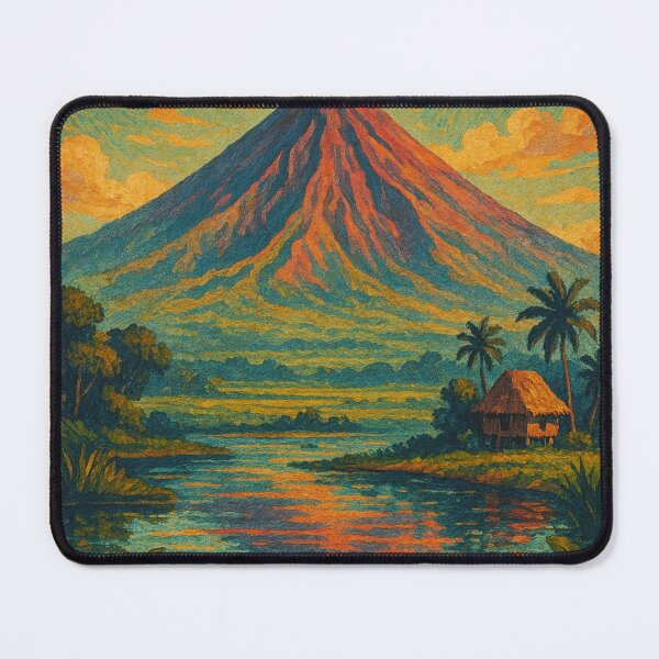 Item preview, Mount Mayon Volcano with Reflected Sky in Philippines designed and sold by Places On Earth.