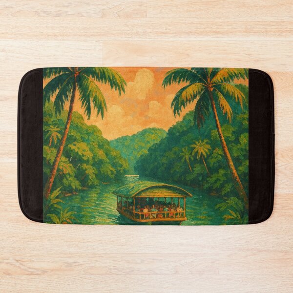 Item preview, Sunset Cruise on Loboc River in Bohol, Philippines designed and sold by Places On Earth.