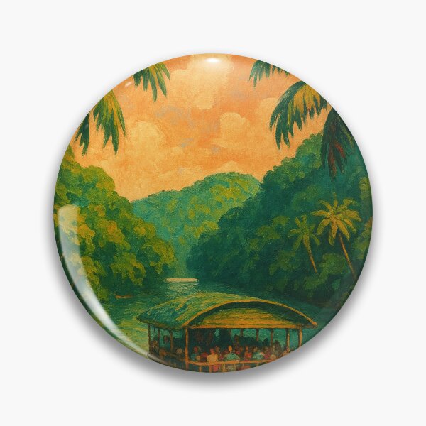 Item preview, Sunset Cruise on Loboc River in Bohol, Philippines designed and sold by Places On Earth.
