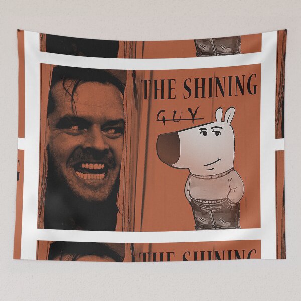 Item preview, The Shining Guy - A Horror Parody Mashup Art designed and sold by lunar-artspace.