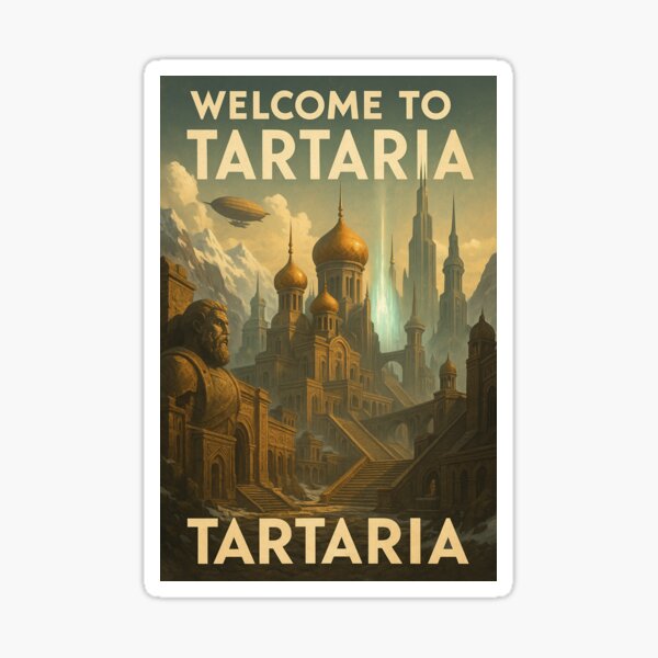Artikel-Vorschau von Tartaria Reiseplakat, designt und verkauft von N-Joy-Art.