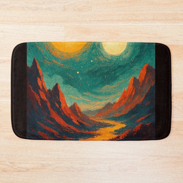 Item preview, Alpha Centauri Twin Suns over Martian Canyon designed and sold by Places On Earth.