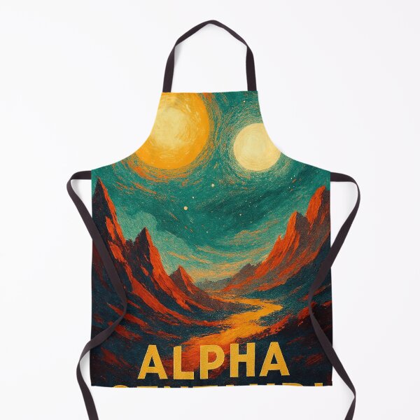 Item preview, Alpha Centauri Twin Suns over Martian Canyon designed and sold by Places On Earth.