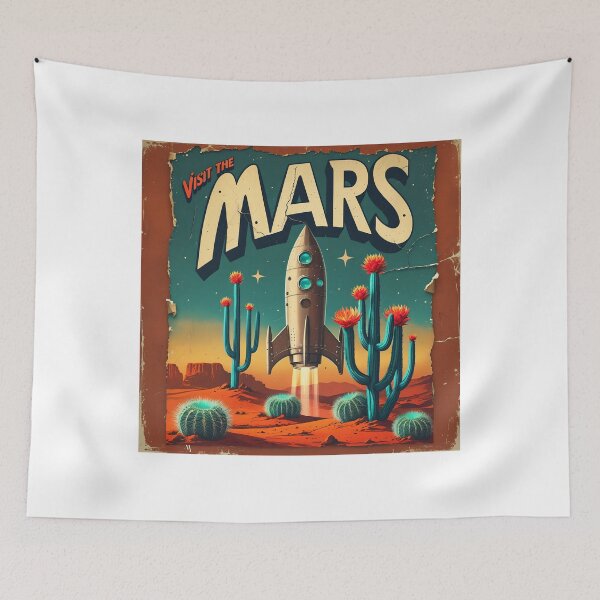 Item preview, Visit the Mars designed and sold by Zazeyy.