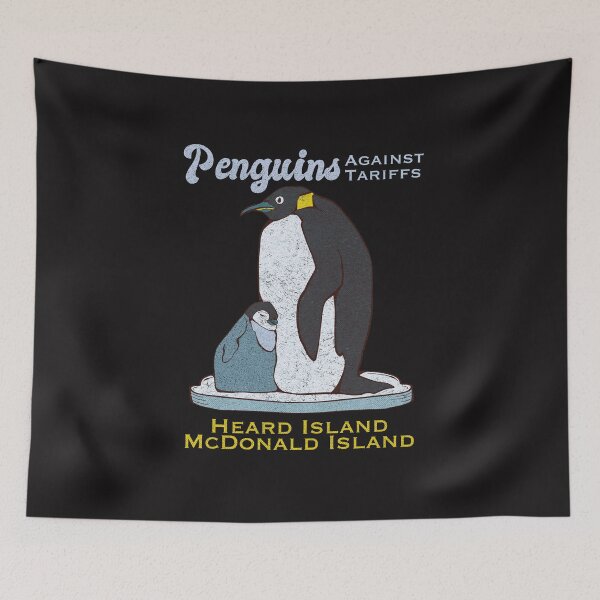 Item preview, heard island penguins designed and sold by crestfallenmermaid.