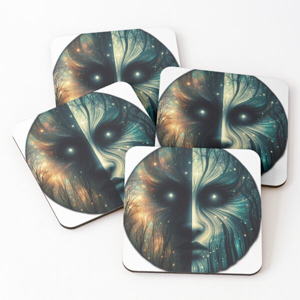 Item preview, The Dark Muse: A Sinister Face designed and sold by Digital Artisan.