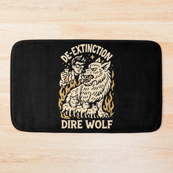 Item preview, Vintage De-Extinction: Dire Wolf Family on Fire designed and sold by zzz888.