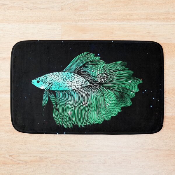 Item preview, Green Betta Fish designed and sold by Julie Erin Designs.