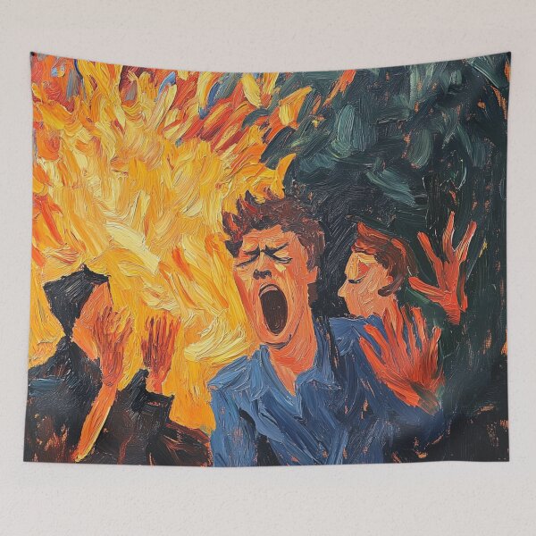Item preview, Hysteria | Post-impressionist painting style designed and sold by ComicsFactory.