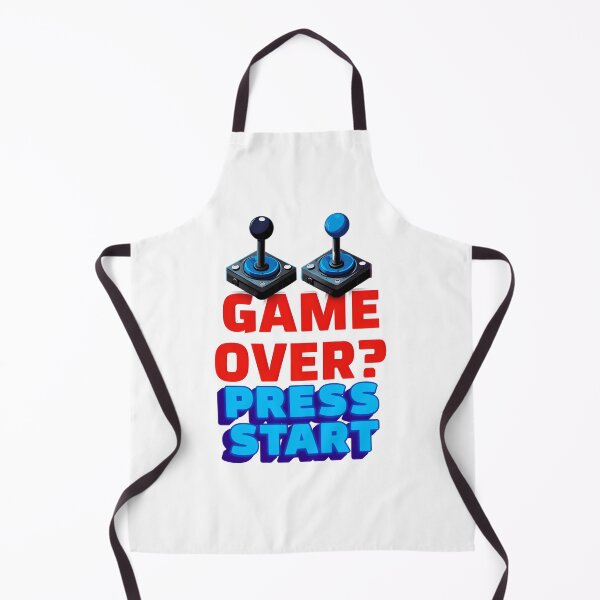 Item preview, Game Over? Press Start Design designed and sold by PrintandJoy.