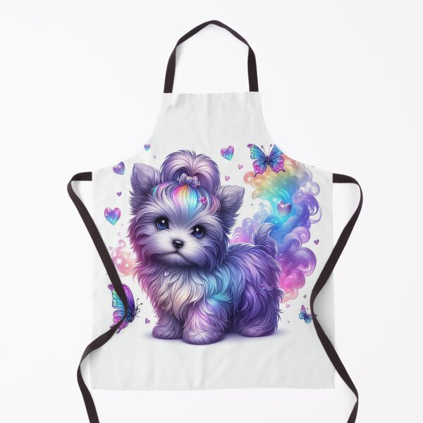 Item preview, "Dazzling Yorkie: A Burst of Color designed and sold by Digital Artisan.