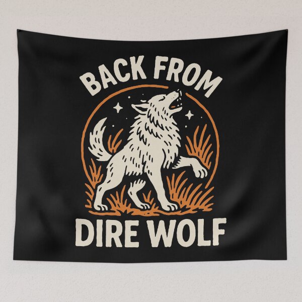Item preview, Back from the Brink: Dire Wolf Howl designed and sold by zzz888.