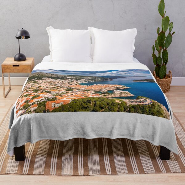 Item preview, Fort Lovrijenac of Dubrovnik city of Croatia. Lovrijenac fortress, over the West Harbour. Dubrovnik historic city of Croatia in Dalmatia. UNESCO World Heritage Site. designed and sold by Framed Horizons.