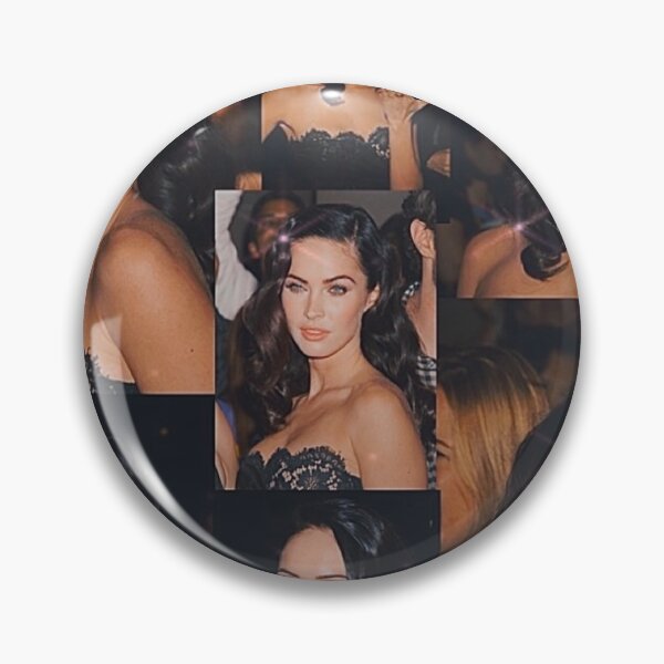 Item preview, Megan Fox 2009 Old Hollywood Look Collage designed and sold by TheCoolestDesigns Co.