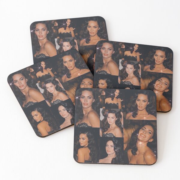 Item preview, Megan Fox 2009 Old Hollywood Look Collage designed and sold by TheCoolestDesigns Co.