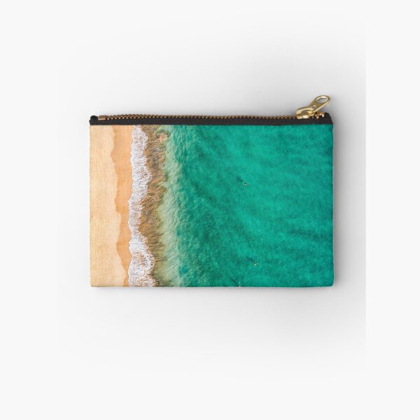 Item preview, Aerial view of beach in Morro del Jable town (Morro Jable beach) on Fuerteventura island, Canary Islands, Spain. One of the best beach in the Canaries. Motorral lighthouse in distance. designed and sold by Framed Horizons.