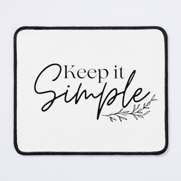 Item preview, Keep it simple  designed and sold by Dark.roses.