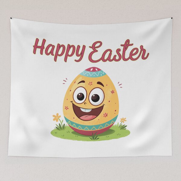 Item preview,  HAPPY EASTER EGG - EASTER TEXT - FUNNY EGG designed and sold by Gihan-Design.