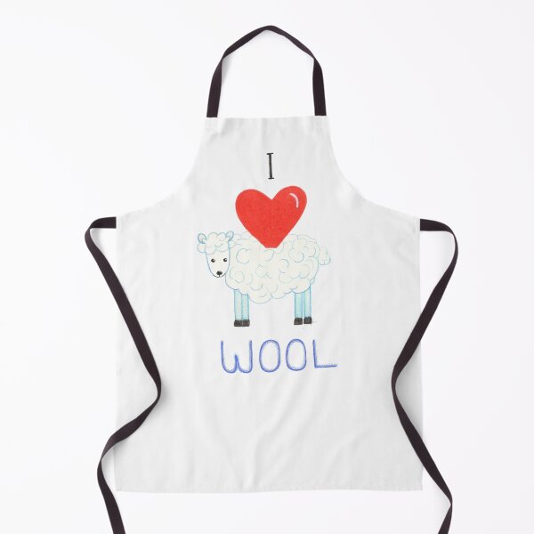 Item preview, I Love Wool Sheep designed and sold by Choose2BHappy Designs by Leila.