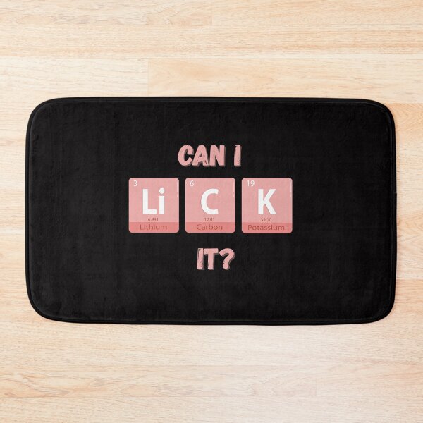 Item preview, Can I Lick It Periodic Table  designed and sold by MichalWeider.
