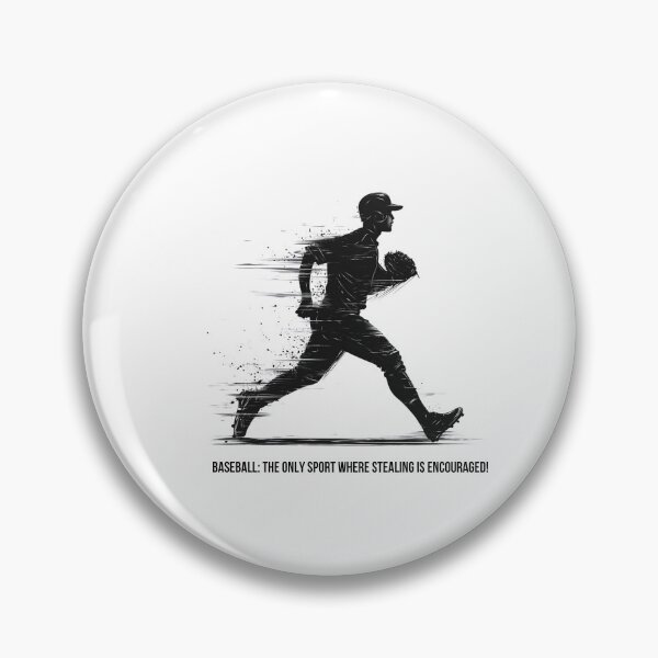 Item preview, Baseball Steal – Minimalist Art designed and sold by ArtPetrenko90.