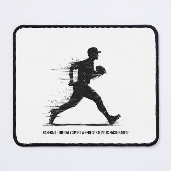 Item preview, Baseball Steal – Minimalist Art designed and sold by ArtPetrenko90.