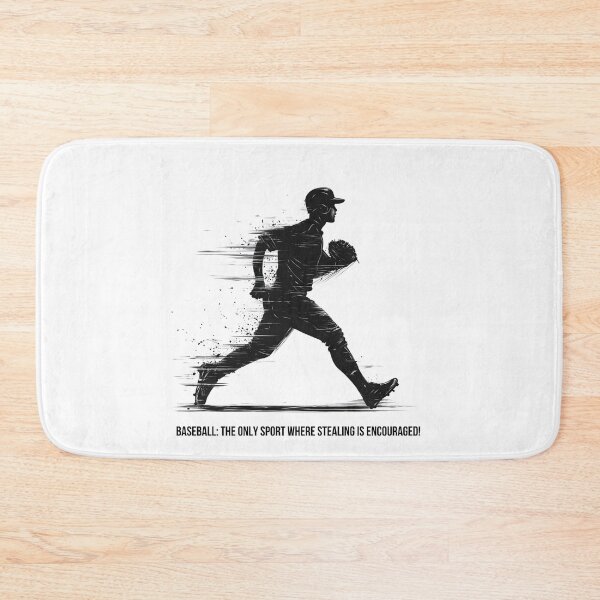 Item preview, Baseball Steal – Minimalist Art designed and sold by ArtPetrenko90.