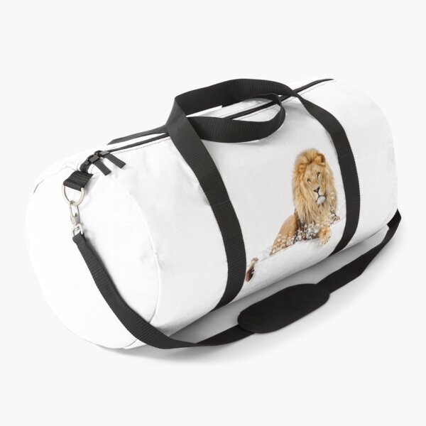 Item preview, Lion in a Bathtub, Neutral Print, Lion Bathing, Animals in Bathtub Art by Synplus designed and sold by synplus.