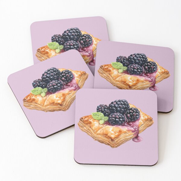 Item preview, Blackberry Puff Pastry designed and sold by Violet Peonies.
