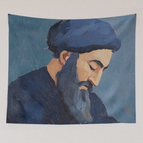 Artikelvorschau, Ibn Khaldun | Postimpressionistischer Malstil entworfen und verkauft von ComicsFactory.