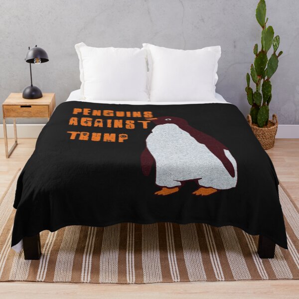 Item preview, penguins against trump designed and sold by crestfallenmermaid.