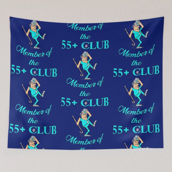 Item preview, Member of the 55 Plus Club designed and sold by kristalcurt.